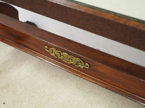 FRENCH MAHOGANY CHEVAL MIRROR - ADDITIONAL PHOTO 3