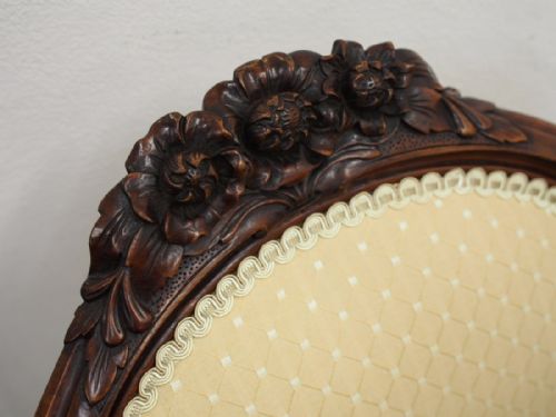 SET OF 8 VICTORIAN MAHOGANY DINING CHAIRS - ADDITIONAL PHOTO 4