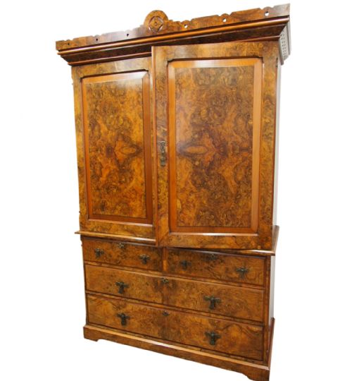 Walnut Estate Cupboard by John Taylor of Edinburgh