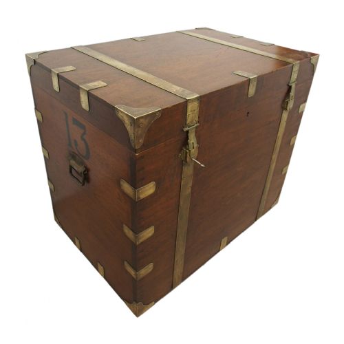 Large Unusual Teak Trunk
