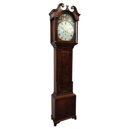 Early Victorian Scottish Grandfather Clock by John Pringle of Earlston

