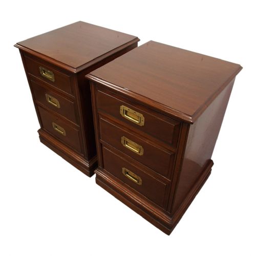 Pair of Victorian Mahogany Chest of Drawers