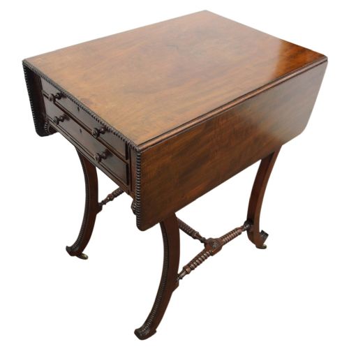 Scottish Regency Mahogany Work Table