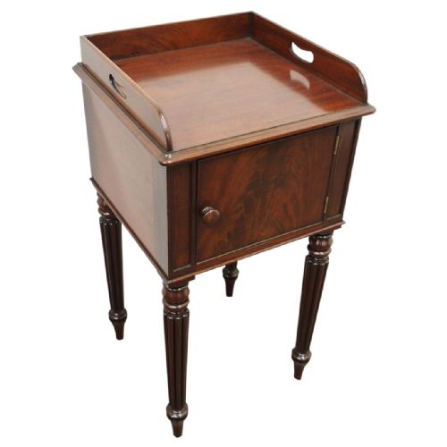 Mahogany Bedside Locker in the Style of Gillows of Lancaster
