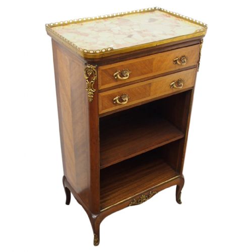 Marble Top Ormolu Cabinet by Morison Co. Of Edinburgh