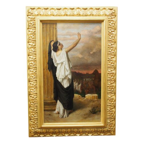 Oil Painting on Canvas of ‘Cassandra of Troy’
