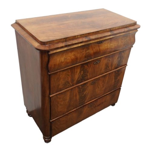 Biedermeier Mahogany Chest of Drawers