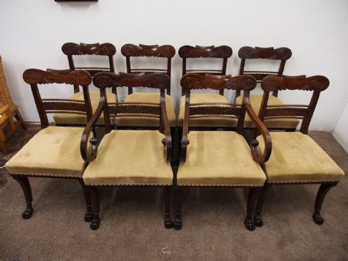 SET OF 8 MORISON STYLE CHAIRS - ADDITIONAL PHOTO 5