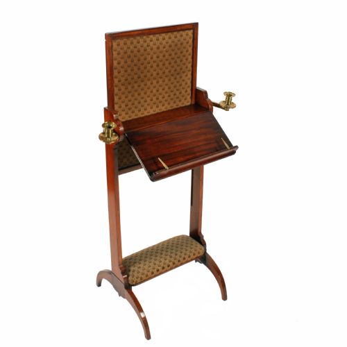 George IV Combination Music Stand, Fire Screen and Foot Rest