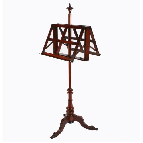 Victorian Mahogany Duet Music Stand