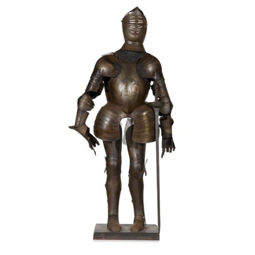 Victorian Set of Armour on Stand