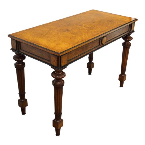 Scottish Regency Pollard Oak Side Table