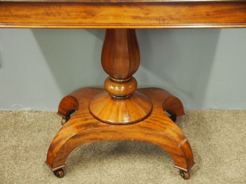 WILLIAM IV MAHOGANY FOLD OVER TABLE - ADDITIONAL PHOTO 3