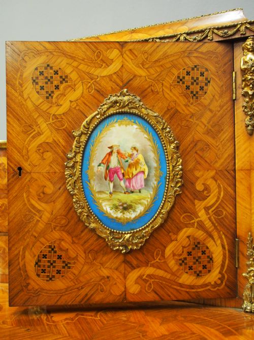 VICTORIAN FRENCH BONHEUR DU JOUR BY ROBERT STRACHAN AND CO - ADDITIONAL PHOTO 8