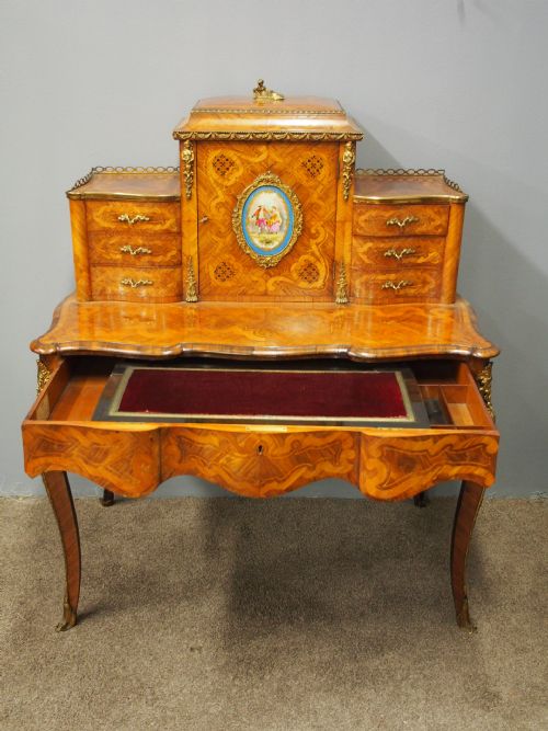 VICTORIAN FRENCH BONHEUR DU JOUR BY ROBERT STRACHAN AND CO - ADDITIONAL PHOTO 11
