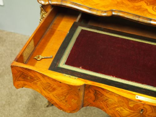 VICTORIAN FRENCH BONHEUR DU JOUR BY ROBERT STRACHAN AND CO - ADDITIONAL PHOTO 12