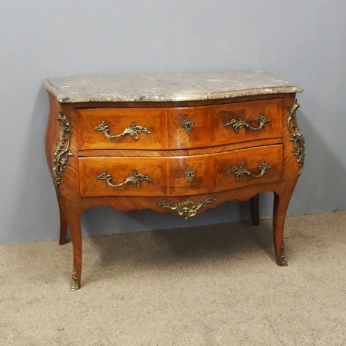 Large Louis IV Style French Kingwood Commode