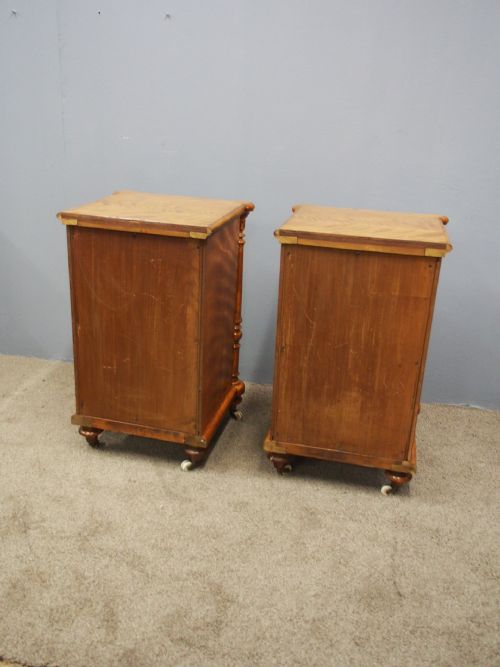 PAIR OF SATIN BIRCH PEDESTALS - ADDITIONAL PHOTO 9