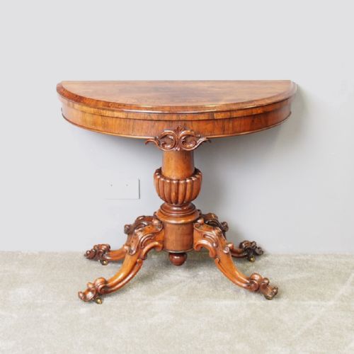 Victorian Rosewood Games Table