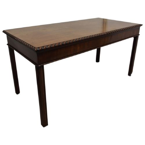 GEORGE III MAHOGANY SERVING TABLE