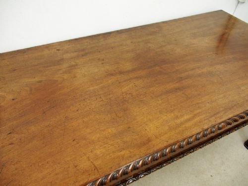 GEORGE III MAHOGANY SERVING TABLE - ADDITIONAL PHOTO 5