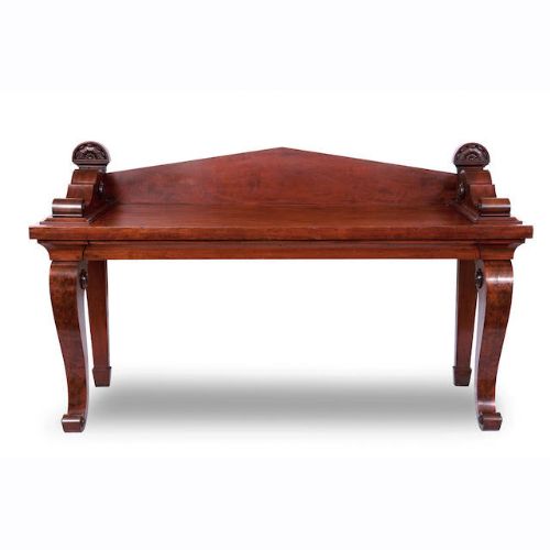 SCOTTISH MAHOGANY SERVING TABLE IN MANNER OF JAMES MEIN OF KELSO