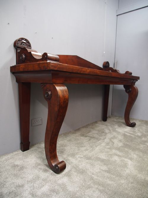 SCOTTISH MAHOGANY SERVING TABLE IN MANNER OF JAMES MEIN OF KELSO - ADDITIONAL PHOTO 6