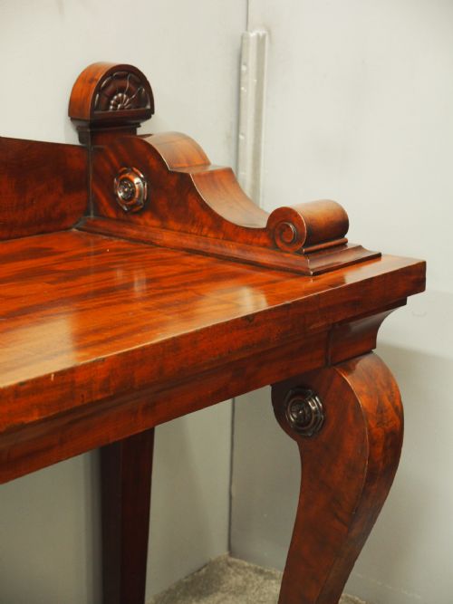 SCOTTISH MAHOGANY SERVING TABLE IN MANNER OF JAMES MEIN OF KELSO - ADDITIONAL PHOTO 8