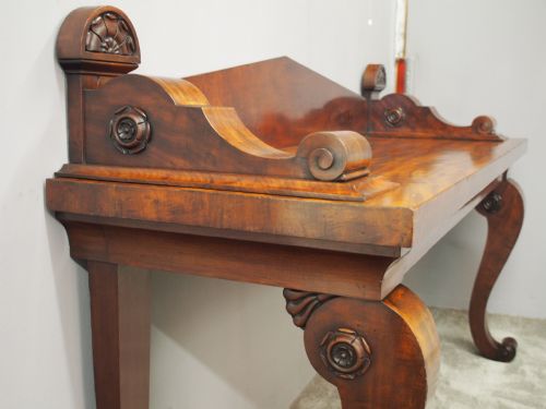 SCOTTISH MAHOGANY SERVING TABLE IN MANNER OF JAMES MEIN OF KELSO - ADDITIONAL PHOTO 10