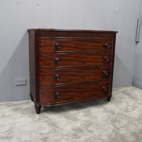 Scottish Mahogany Chest of Drawers by Gordon and Watson, Ayr
