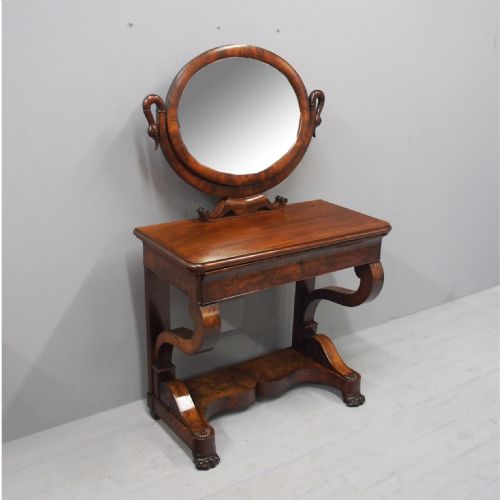 French Second Empire Mahogany Dressing Table

