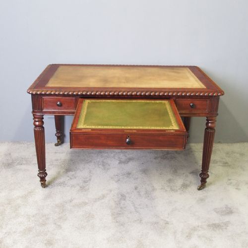 George IV Mahogany Writing Table