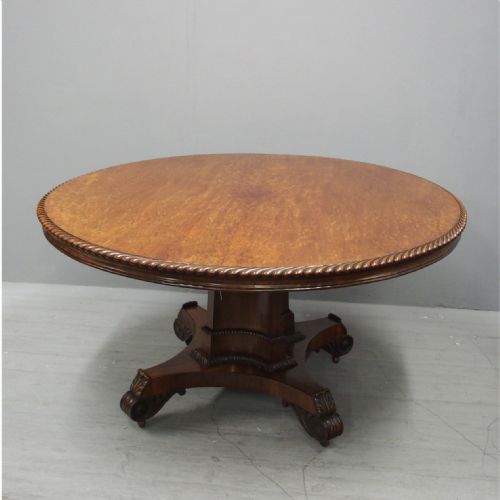 Scottish William IV Circular Breakfast Table