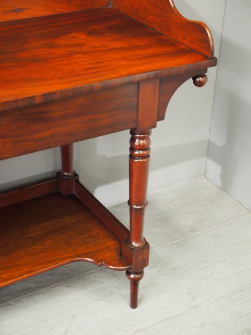 MATCHED PAIR OF A WASH STAND AND WRITING TABLE - ADDITIONAL PHOTO 6