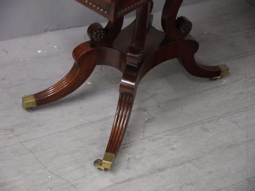 REGENCY MAHOGANY TEA TABLE BY WILLIAM TROTTER - ADDITIONAL PHOTO 9