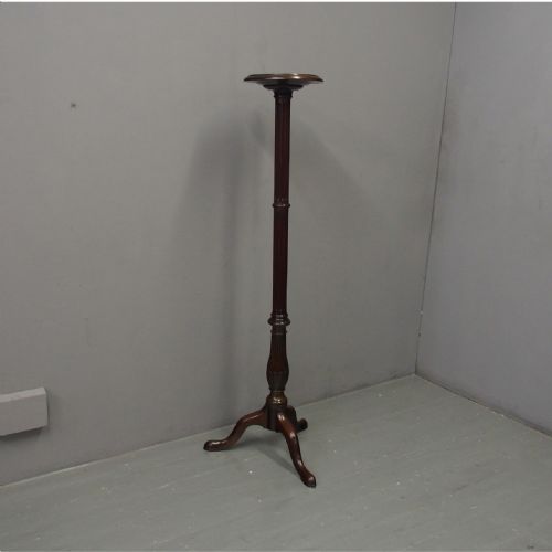 Chippendale Style Mahogany Torchere