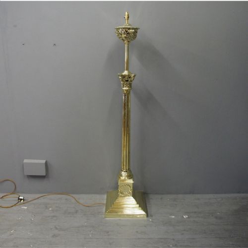 Brass Standard Lamp