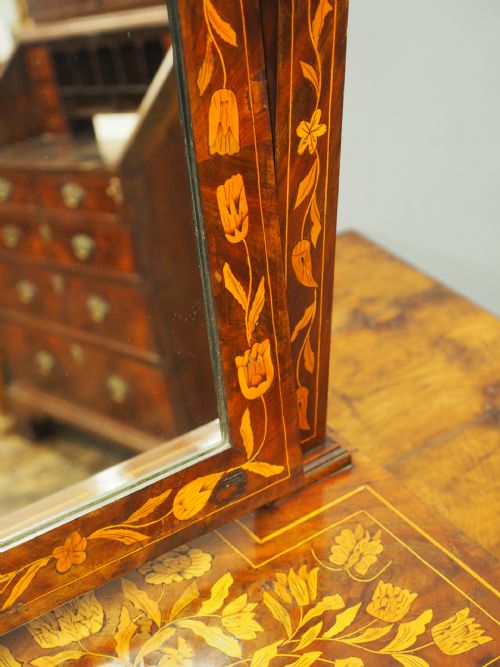 DUTCH MARQUETRY TOILET MIRROR - ADDITIONAL PHOTO 8