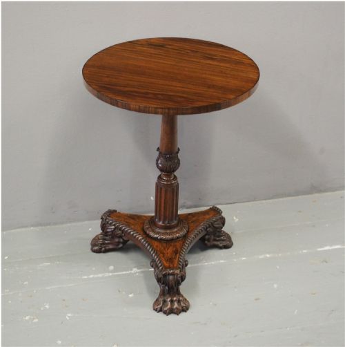 George IV Rosewood Occasional Table