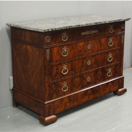 French Empire Commode or Chest of Drawers