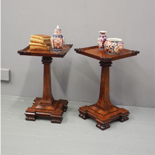 Pair of George IV Mahogany Occasional Tables

