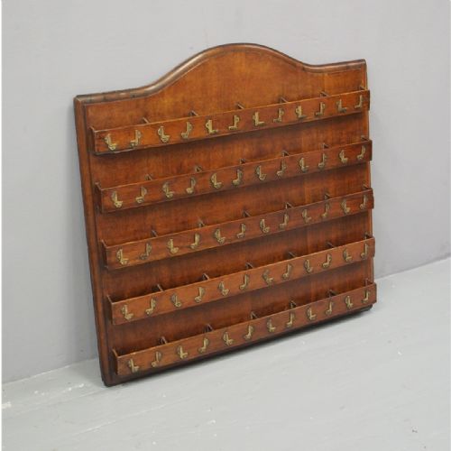 Large Mahogany Letter Rack or Mail Organiser