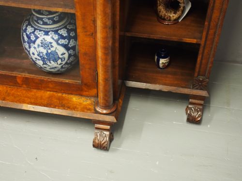 REGENCY POLLARD OAK CABINET ATTRIBUTED TO WILLIAM TROTTER - ADDITIONAL PHOTO 6