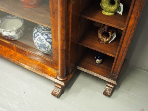 REGENCY POLLARD OAK CABINET ATTRIBUTED TO WILLIAM TROTTER - ADDITIONAL PHOTO 9