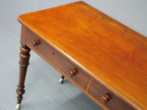 VICTORIAN MAHOGANY SIDE TABLE - ADDITIONAL PHOTO 5