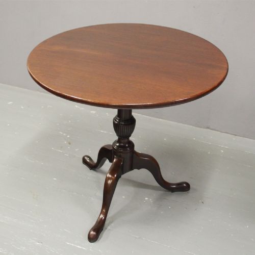 George III Mahogany Snap Top Table