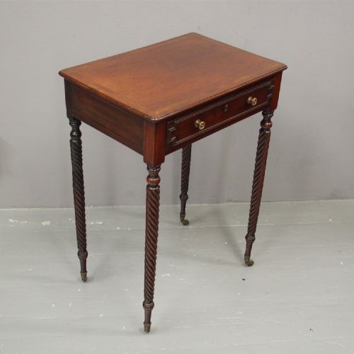 Regency Mahogany Occasional Table