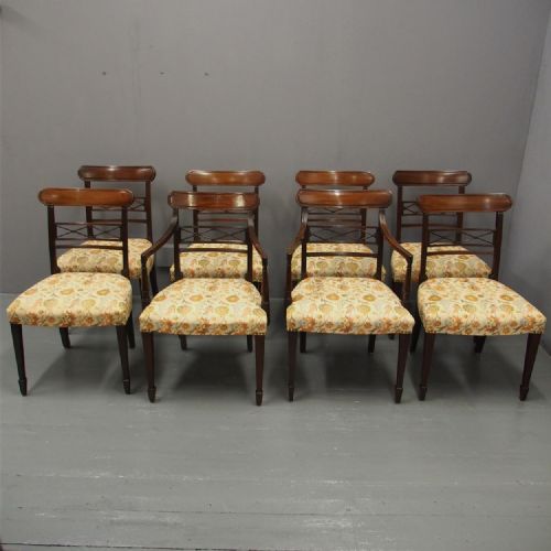 Set of 8 George III Style Dining Chairs