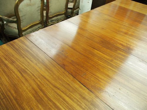 GEORGE IV MAHOGANY DINING TABLE - ADDITIONAL PHOTO 6