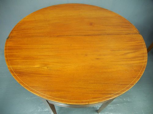 PAIR OF GEORGE III MAHOGANY FOLD OVER TEA TABLES - ADDITIONAL PHOTO 8